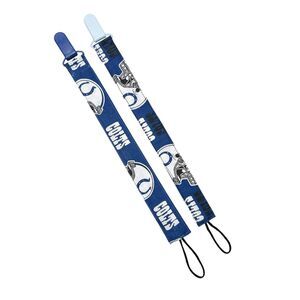 Pacifier & Sippy Cup Strap Clips Set of 2 Indianapolis Colts NFL